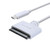 USB C to SATA Adapter - for 2.5  SATA Drives - UASP - External Hard Drive Cable - USB Type C to SATA Adapter (White)