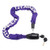 Titanker Bike Chain Lock  3 3 Feet Security Anti Theft Bike Lock Chain with Keys Bicycle Chain Lock Bike Locks for Bike  Motorcycle  Bicycle  Door  Gate  Fence  Grill  8mm Thick Chain  Purple