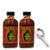Da Bomb Ghost Pepper Hot Sauce  4 0 Ounce   Pack of 2   with free Spoon