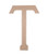 Darice 2860 T Paper Mache Letter T 23 5In