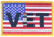 Iraq War Veteran US Flag 3 5  Embroidered Patch PWIragWArVEtk