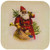 3dRose CST 62169 1 Illustration of African American Santa Claus Soft Coasters  Set of 4