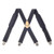 Padded Suspenders Tool Belt Suspenders Heavy Duty Work Suspenders with Tool Belt Loops and Strong Trigger Snap Clips Carpenter s Suspension Rig Construction Suspenders for Men  Clips