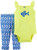 Carter s Baby Girls  Bodysuit Pant Sets 121g450  Blue  New Born