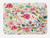 Lunarable Floral Bath Mat, Shabby Chic Flowers Roses Petals Dots Leaves Buds Spring Season Theme Image Artwork, Plush Bathroom Decor Mat with Non Slip Backing, 29.5 W X 17.5 W Inches, Multicolor