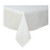 Jinlei Tablecloth for Kitchen Table Fabric Cover Rectangle/Oblong 60 x 84 inches 1 Panel White