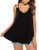 Zeagoo Women s Loose Casual Pleated Flowy Tank Top  Black  XX Large