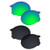 Galvanic Replacement Lenses for Oakley Tailend OO4088 Sunglass   Jade   Black Polarized   Combo Pack