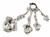 Ganz 4-Piece Measuring Spoon Set: Queen Bee ER32832