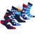 Socks n Socks Kids 5pk Fun Cotton Colorful Crew Socks Gift Box Medium
