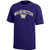 Elite Fan Shop Washington Huskies Kids Tshirt Purple   XL