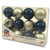 FOCO NFL Detroit Lions 12 Pack Ball Hanging Tree Holiday Ornament Set12 Pack Ball Hanging Tree Holiday Ornament Set  Team Color  One Size