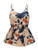 SheIn Women s Plus Size V Neck Sleeveless Camisole Floral Ruffle Cami Tank Top Multicoloured XXXX Large Plus