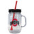 NCAA Ohio State Buckeyes Handled Straw Tumbler  20 Ounce