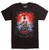 Stranger Things Full Cast Logo T Shirt  X Large Black