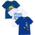 RYAN S WORLD Little Boys Short Sleeve 3 Pack T Shirts 8 Blue White