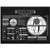 Inked and Screened Sci-Fi and Fantasy Star Wars Death Star Infographic Print, Chalkboard - White Ink