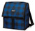PackIt Freezable Deluxe Large Lunch Bag with Shoulder Strap, Navy Buffalo