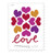 Hearts Blossom Love Forever Postage Stamps 2019 by USPS  One Sheet