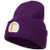 Mario Luigi Wario Waluigi Embroidered Long Beanie   Purple OSFM