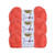 3 Pack  Lion Brand Yarn 837 113 Truboo Yarn  Scarlet