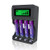 Deleepow AAA Lithium Batteries with Charger  LCD Smart Battery Charger and 800mWh High Capacity Long Lasting AAA Rechargeable Batteries 1 5V Lithium Low Self Discharge