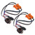TUINCYN 50W 8 ohm 3157 3047 3057 3155 3457 LED Load Resistors   Fix Headlight LED Bulb Fog Lamp Fast Hyper Flash Turn Signal Blink Light Dashboard Error Code CANBUS Resistors Decoder 1 Pair
