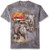 The Mountain Rhinos Adult T Shirt  Grey  2XL