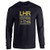 Pop Threads LHR Heathrow London Airport Code Travel Retro Black L Full Long Sleeve Tee T Shirt