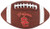 NCAA Game Time Full Size Football   USC Trojans  Brown  Full Size