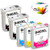 5 Pack Compatible 940xl Ink Cartridges  Replacement for HP 940 940XL 940 XL Work for Officejet Pro 8000 8500 8500A 8500A Plus Printer  2 Black  1 Cyan  1 Magenta  1 Yellow  MS Deer
