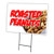 Roasted Peanuts 18 x24  Yard Sign   Stake Outdoor Plastic coroplast Window