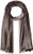 Calvin Klein Women s Lightweight Wrap Scarf  black solid  One Size
