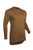 ColdPruf Men s Journey Performance Base Layer Long Sleeve Crew Neck Top  Coyote  Large 86ALGCB