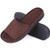 LongBay Men s Comfy Memory Foam Slide Slippers Breathable Micro Suede House Shoes  Medium   9 10 D M  US  Coffee