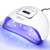 Gel UV Nail Lamp 120W Professional UV Led Nail Lamp Quick led Nail Light Curing Nail Dryer Curing Lamp for All Gel Nails Polish UV Gel Nail Lamp Nail Art Tools for Home Salon