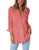 GRAPENT Women s Casual Loose Roll up Sleeve Blouse Pocket Button Down Shirts Tops XXL?US 18 20?