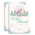 Amanda Creation Watercolor Easter Brunch Fill in Style Invitations, Set of 20 Including envelopes