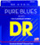 DR Strings PURE BLUES Bass Guitar Strings  PB 50