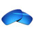 BlazerBuck Anti salt Polarized Replacement Lenses for Oakley Splinter Sunglass   Ice Blue