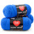 RED HEART Super Saver 3 Pack yarn  BLUE 3 Pack