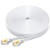 CAT 7 Ethernet Cable 100 Feet   High Speed Flat Internet Network Computer Patch Cord   Faster Than Cat6 Cat5e LAN Wire  Shielded RJ45 Connectors for Router  Modem  Xbox  Printer   White