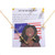 Michelle Obama Vote Necklace Gold Initial Vote Letter Necklace 2020 Gold  Michelle Obama Vote Necklace Gold Initial Vote Letter Necklace 2020 Gold