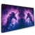Galaxy Unicorn Purple Nebula Large Gaming Mouse Pad with Stitched Edges  35 4x15 7In   Extended Mousepad Non Slip Rubber Base Keyboard Mat Desk Pad for Work Gaming