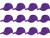 Gelante Plain Blank Baseball Caps Adjustable Back Strap Wholesale LOT 12 Pack  001 Purple