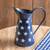 Colonial Tin Works Navy Pitcher with Stars
