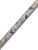 Punch Studio Continuous Gift Wrap Paper Roll  Blue Butterfly Floral Collage 62702