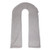 Meiz Full Pregnancy Pillow Cover   Body Pillow Case   300TC Comfy Cotton Pillowcase   Fit 65  x 31  Pillow   King Size  Grey