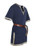 Taoliyuan Mens Medieval Costume Tunic Renaissance Viking Knight Pirate Vintage Warrior LARP Halloween Shirts Navy