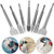 7 Pcs SDS Plus Chisel Set Hammer Drill Chisel Set 3 8 inch Masonry Concrete Chisel Drill Bits  HOLAN Rotary Hammer Chisel Bits Including 40mm Wide Chisel  20mm Flat Chisel  Point Chisel  Gouge Chisel